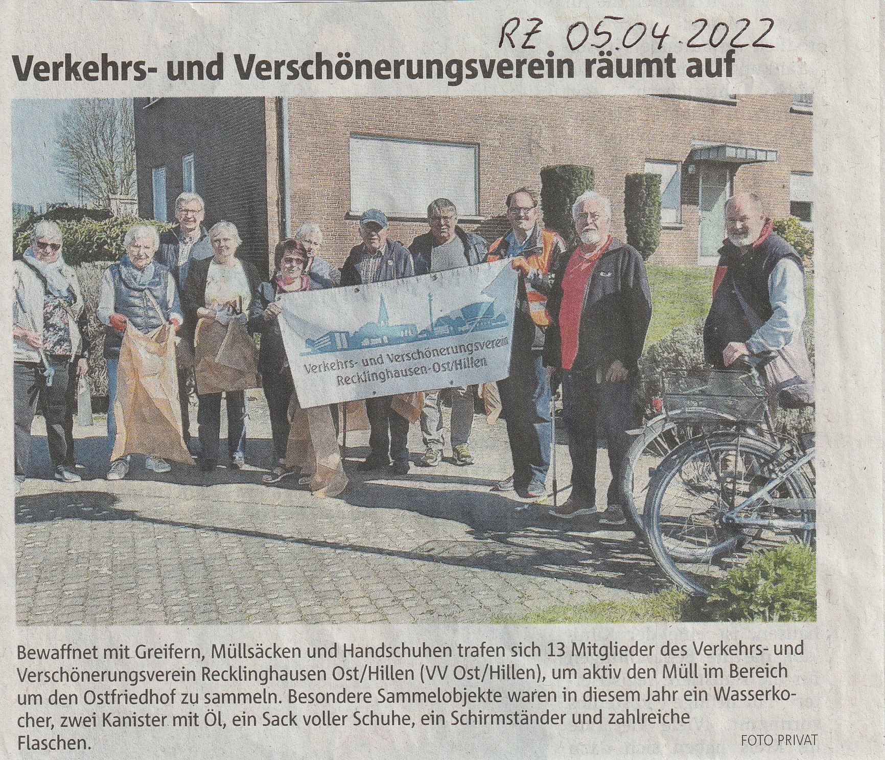 RZ-Bericht vom 05.04.2022