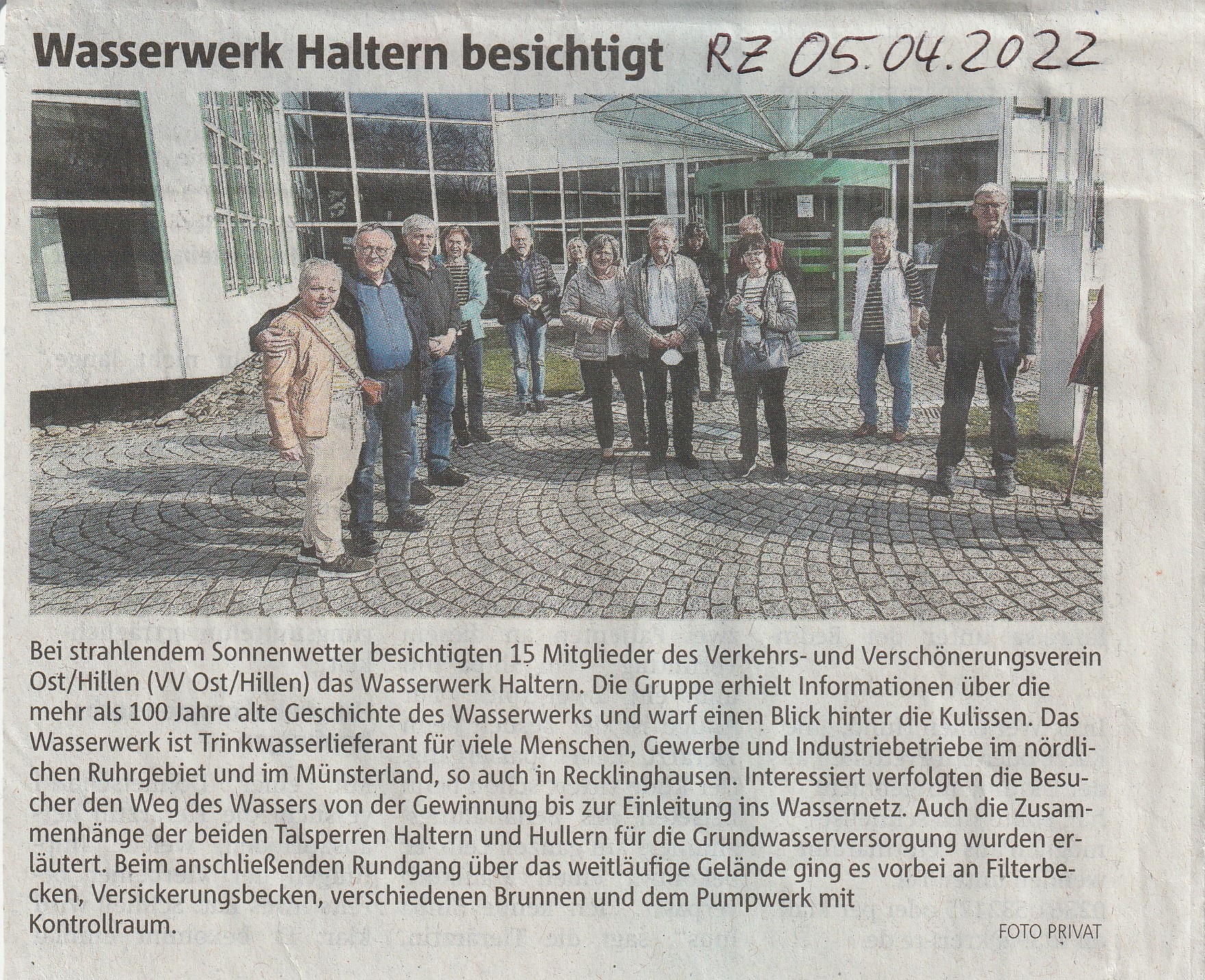 RZ-Bericht vom 05.04.2022